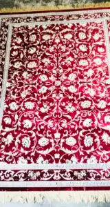 5x7 Feet Washable Carpet for Living Room | Soft Synthetic Wool Rug | Premium Quality | AZSKYSHOP